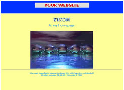 Your Homepage could look like this for example.