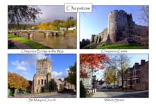 Chepstow: 4-view card
