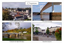 Chepstow: 4-view card