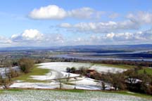 The Severn from above Newnham