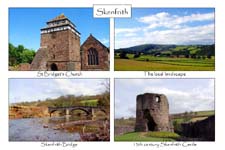 Monmouthshire: 4-view card