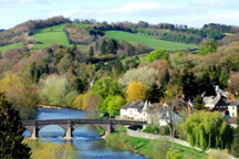 Usk River and Bridge