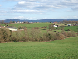 Gwehelog area (taken from Pen-Twyn Farm) 