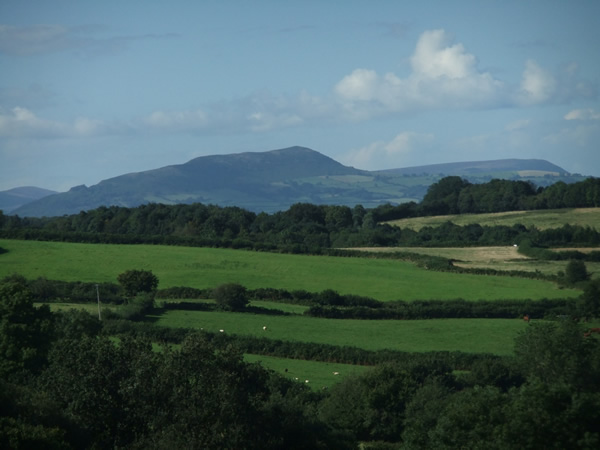 Looking towards Skirrid Fawr