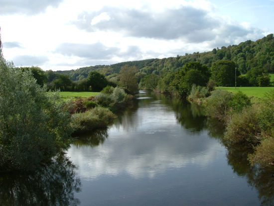 River Usk from Chain Bridge