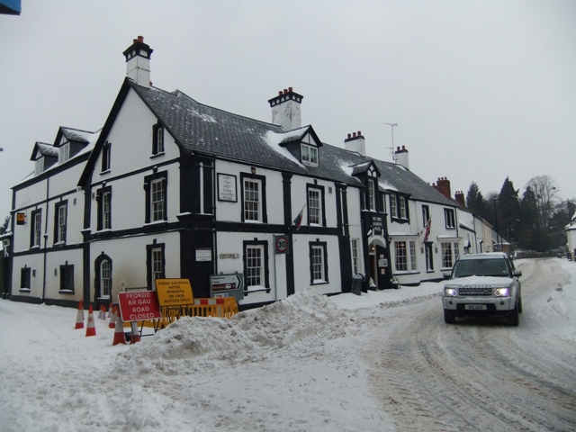 Three Salmons Hotel, Usk, 02.03.18